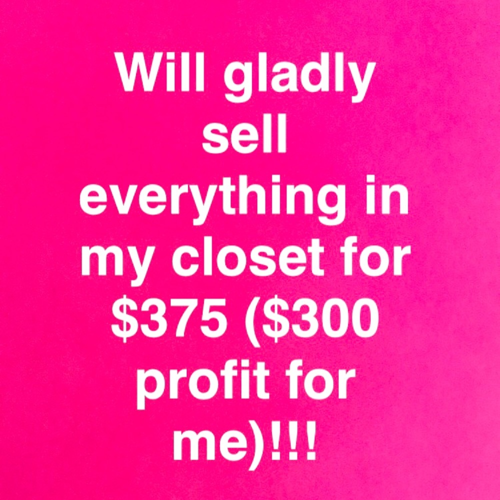 MY ENTIRE CLOSET
